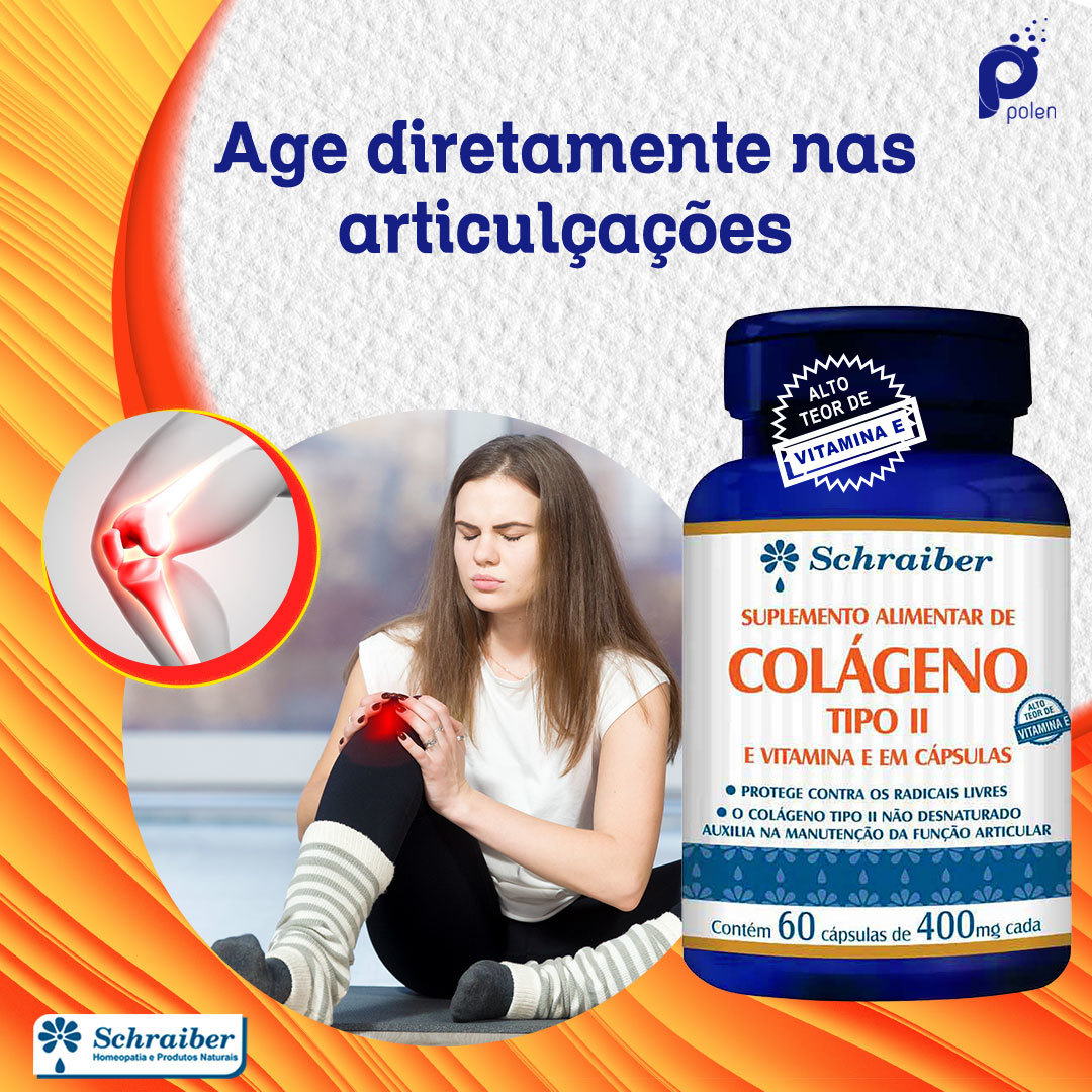 Colágeno Tipo II – Ideal para articulações – Farmácia Cósmica